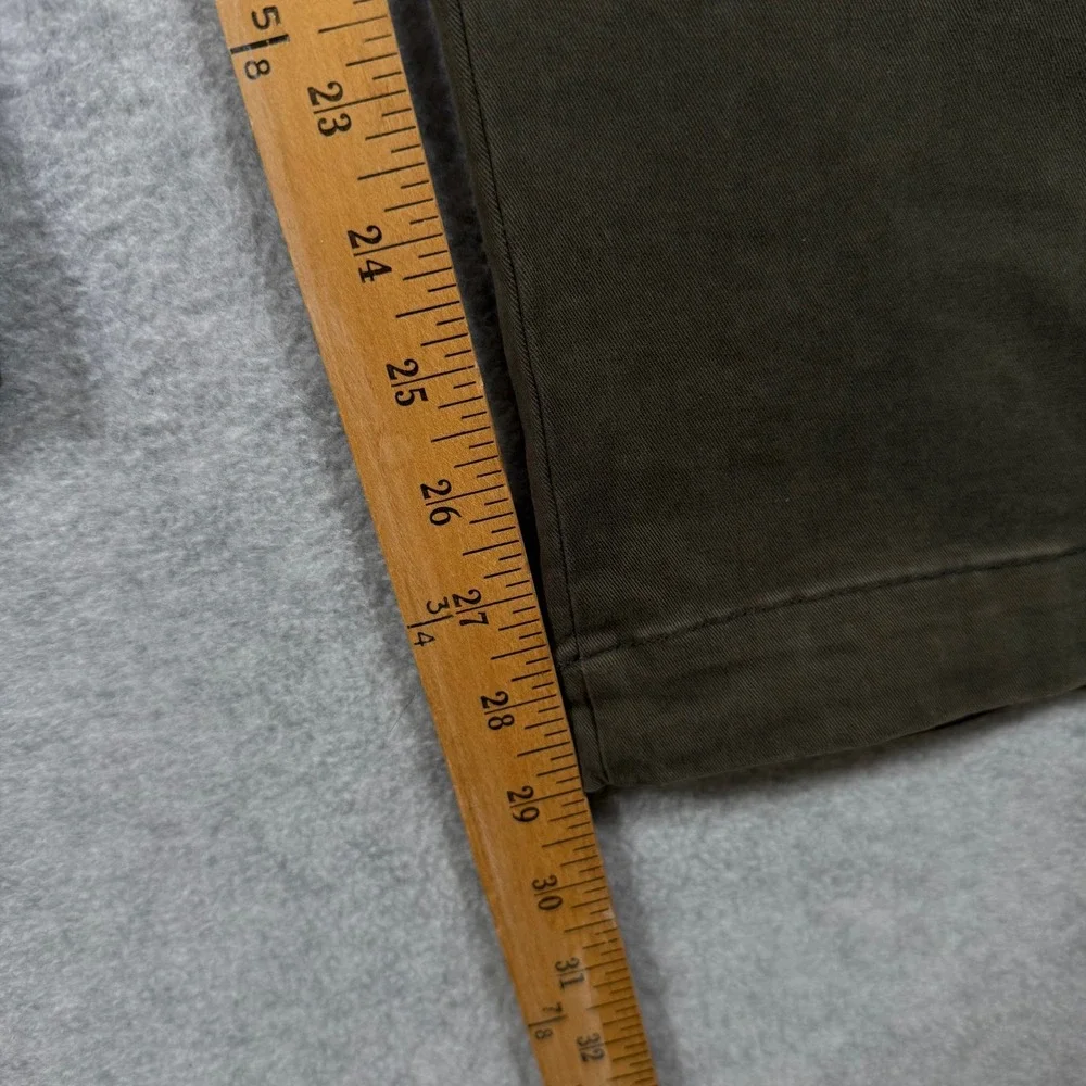 Gap Relaxed Milita Cargo Pants Black Moss Green 30x30 y2k Paratrooper Military